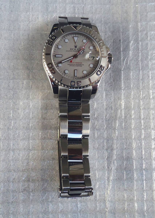 ROLEX Yacht-Master Rolesium Boys Oyster Bracelet 168622 K Series Overhauled in 2024