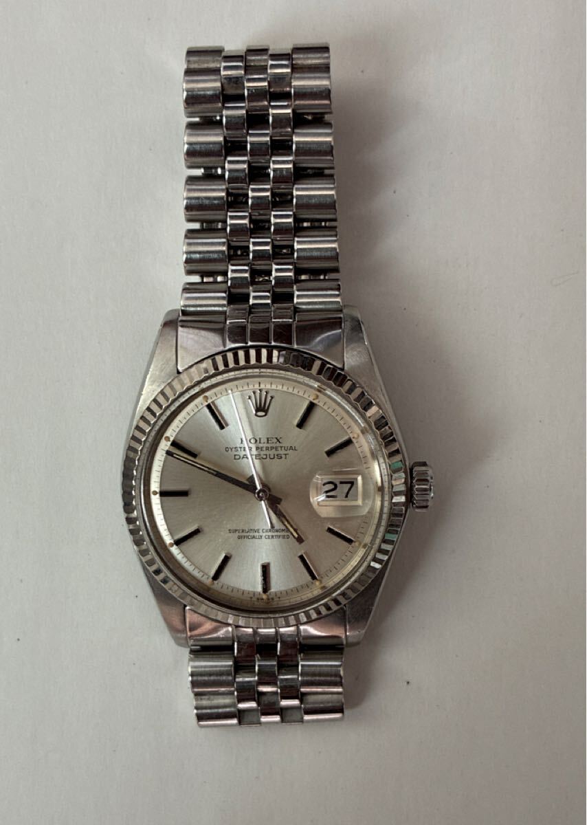Rolex Oyster Perpetual Datejust, working automatic, authenticated