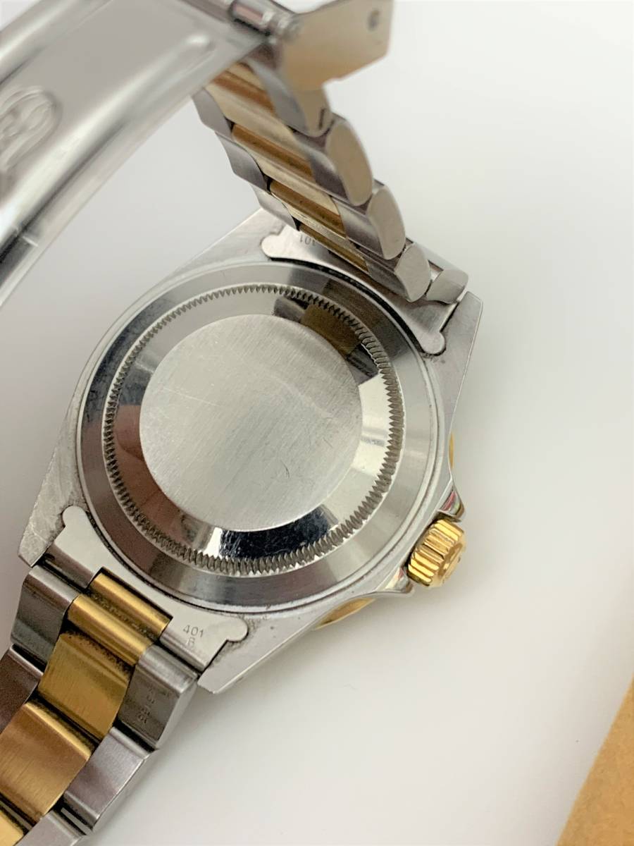 ROLEX Submariner 16613 T-Serial, Blue Sub, Date, Automatic, Men's Watch, Yellow Gold and Stainless Steel, Boxed, Warranty Card Included, In-Store Pickup Available