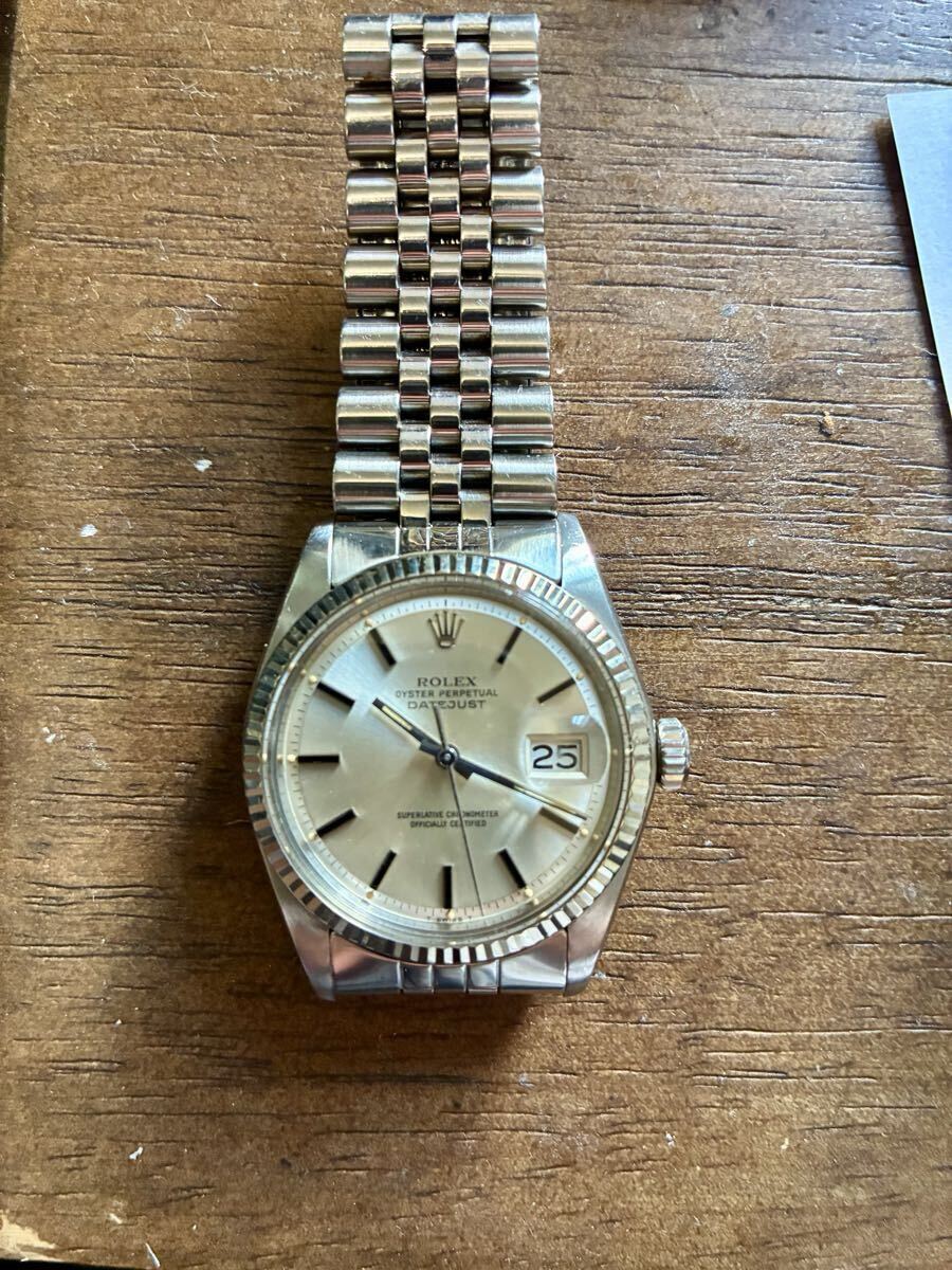 Rolex Oyster Perpetual Datejust, working automatic, authenticated
