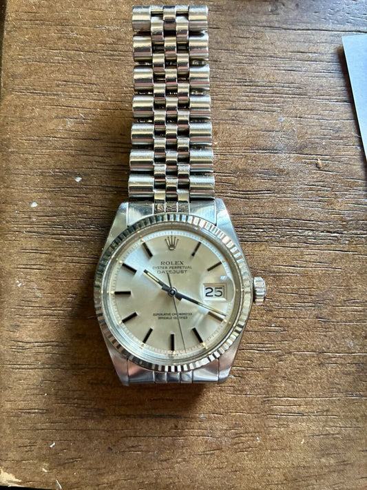 Rolex Oyster Perpetual Datejust, working automatic, authenticated