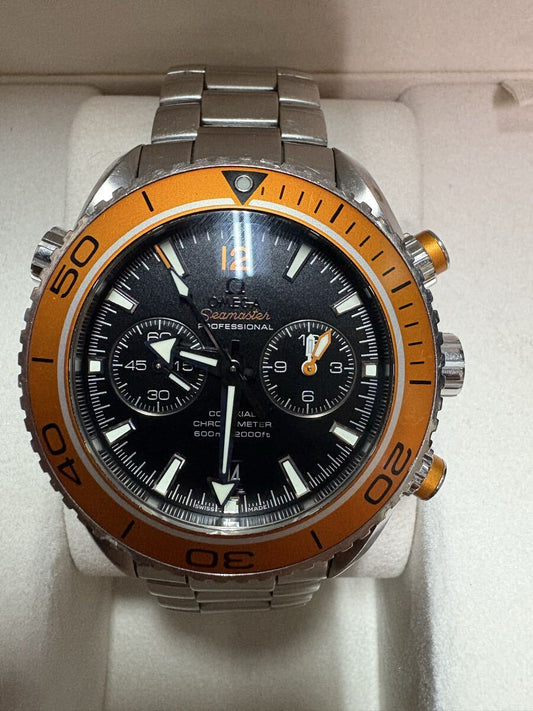 OMEGA 232.30.46.51.01.002 Seamaster Planet Ocean 600M Date Chronograph Automatic Men's Watch, Pre-owned
