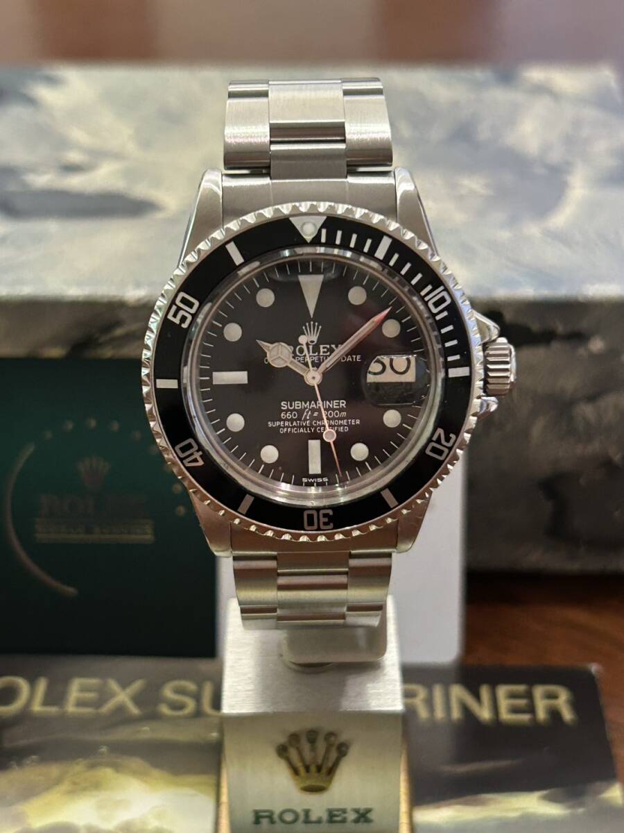 Rolex 1680 with warranty, rare antique Submariner