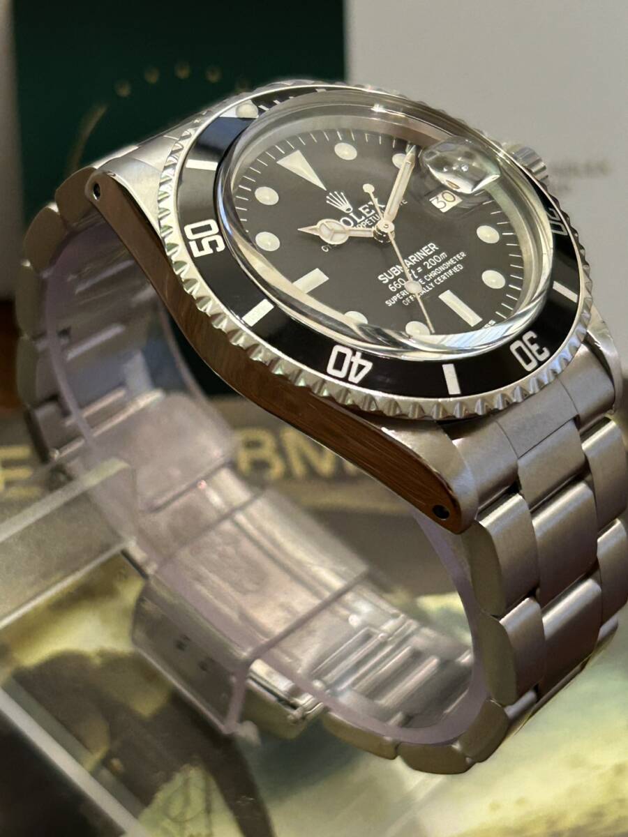 Rolex 1680 with warranty, rare antique Submariner