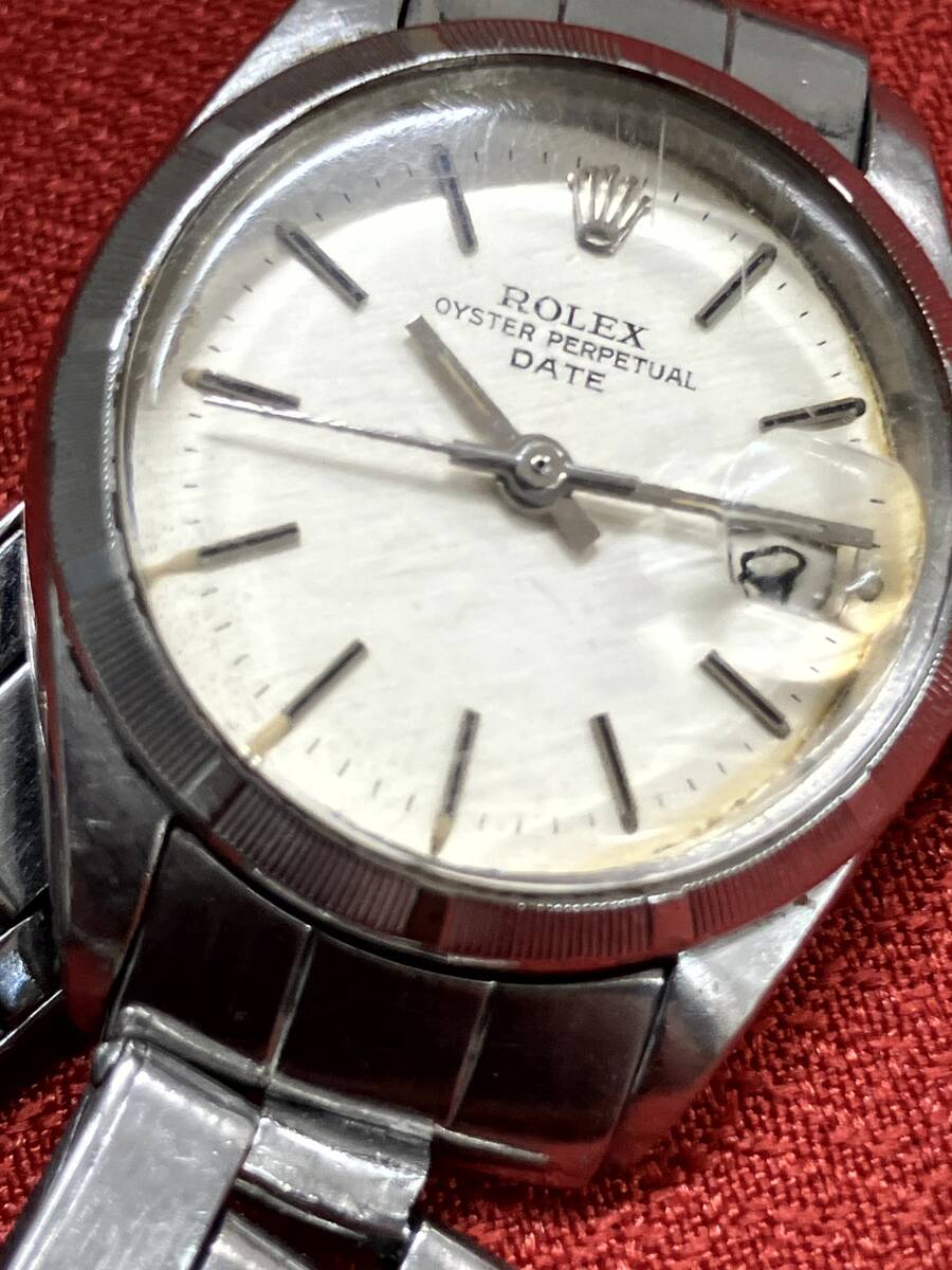 ROLEX Rolex Oyster Perpetual Date OYSTERDATE Automatic Women's Antique Vintage Watch