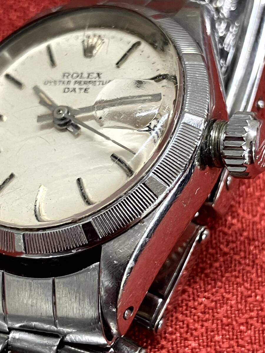 ROLEX Rolex Oyster Perpetual Date OYSTERDATE Automatic Women's Antique Vintage Watch