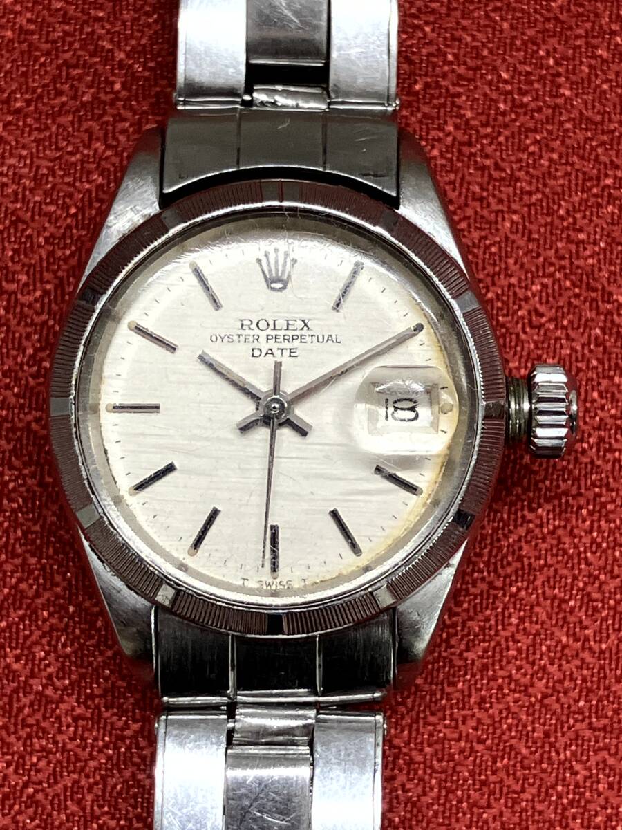 ROLEX Rolex Oyster Perpetual Date OYSTERDATE Automatic Women's Antique Vintage Watch