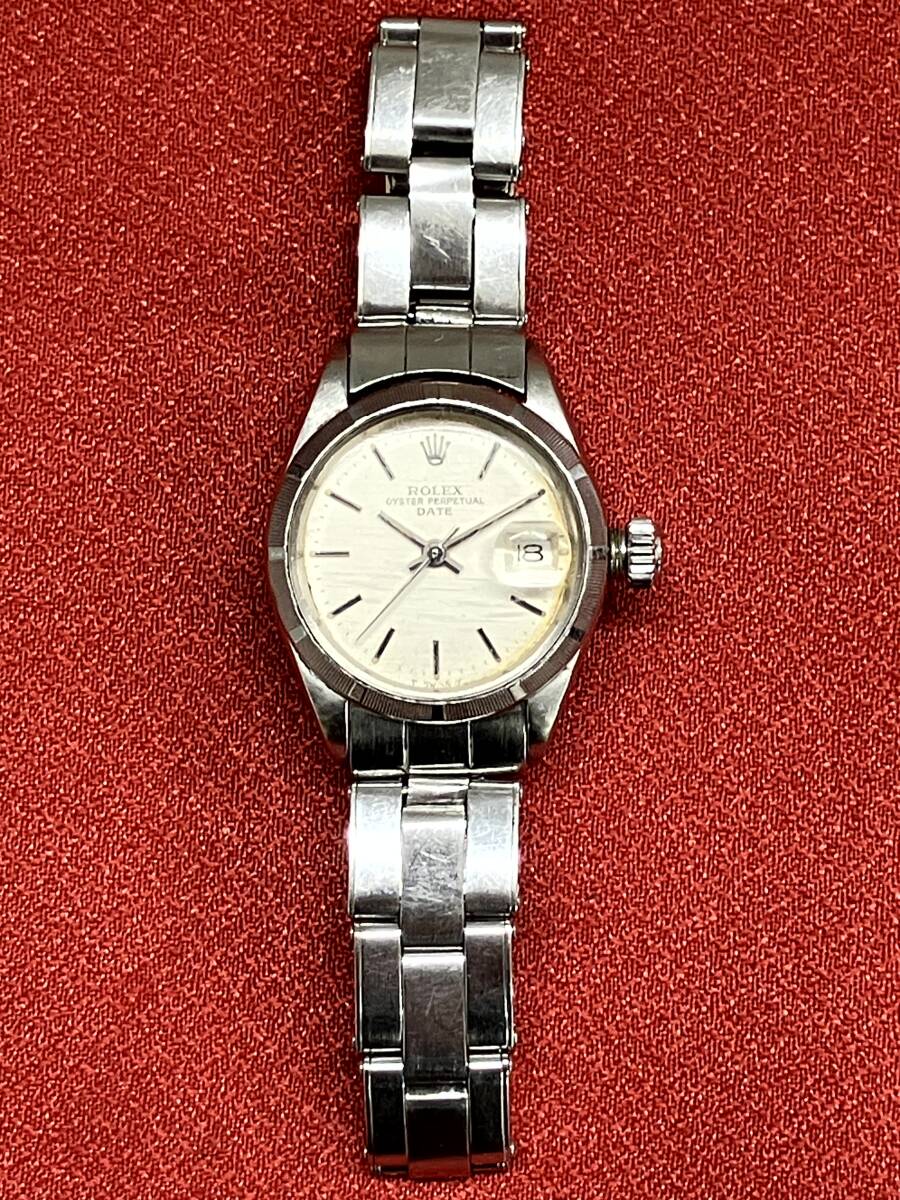 ROLEX Rolex Oyster Perpetual Date OYSTERDATE Automatic Women's Antique Vintage Watch