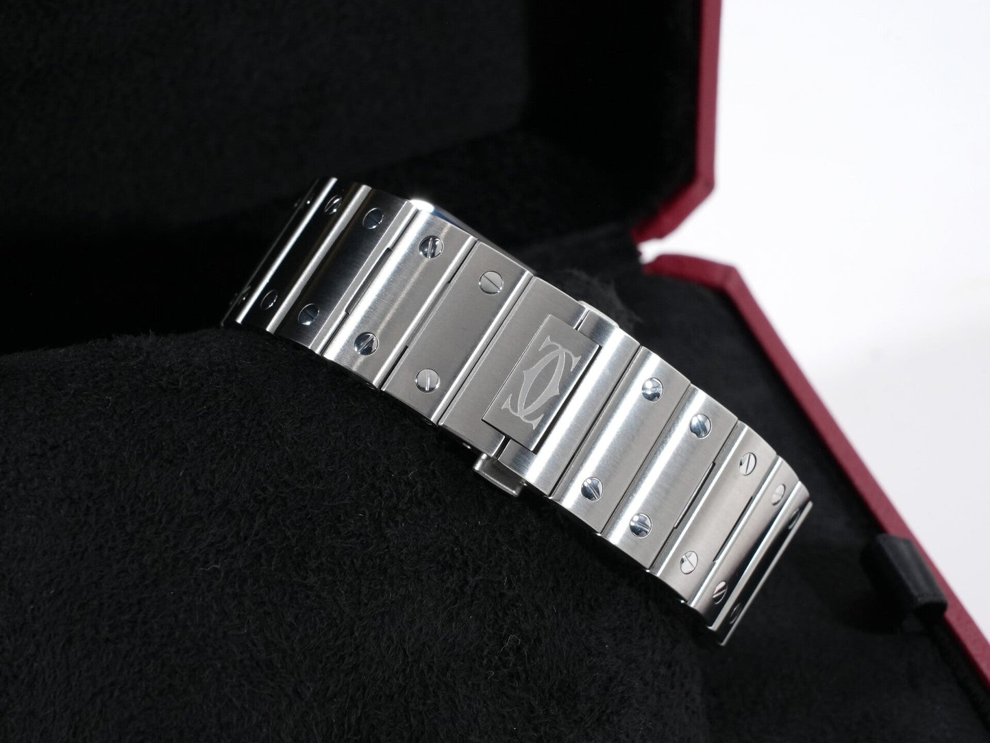 Cartier Santos de Cartier Dual Time LM Ref.WSSA0076