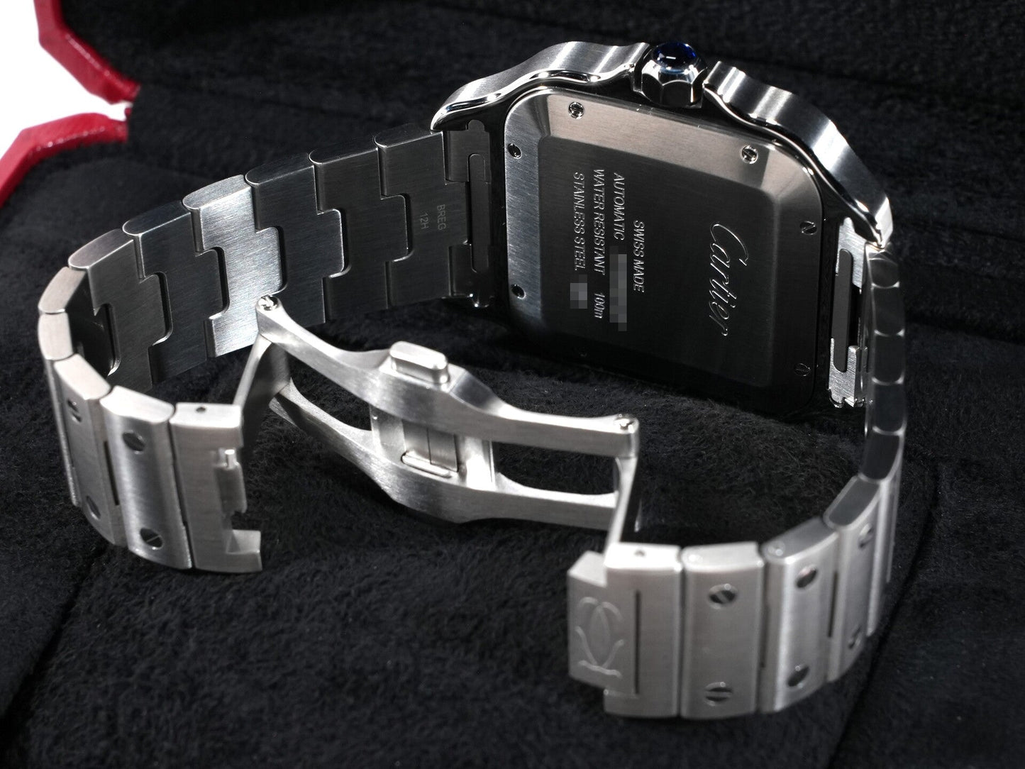 Cartier Santos de Cartier Dual Time LM Ref.WSSA0076