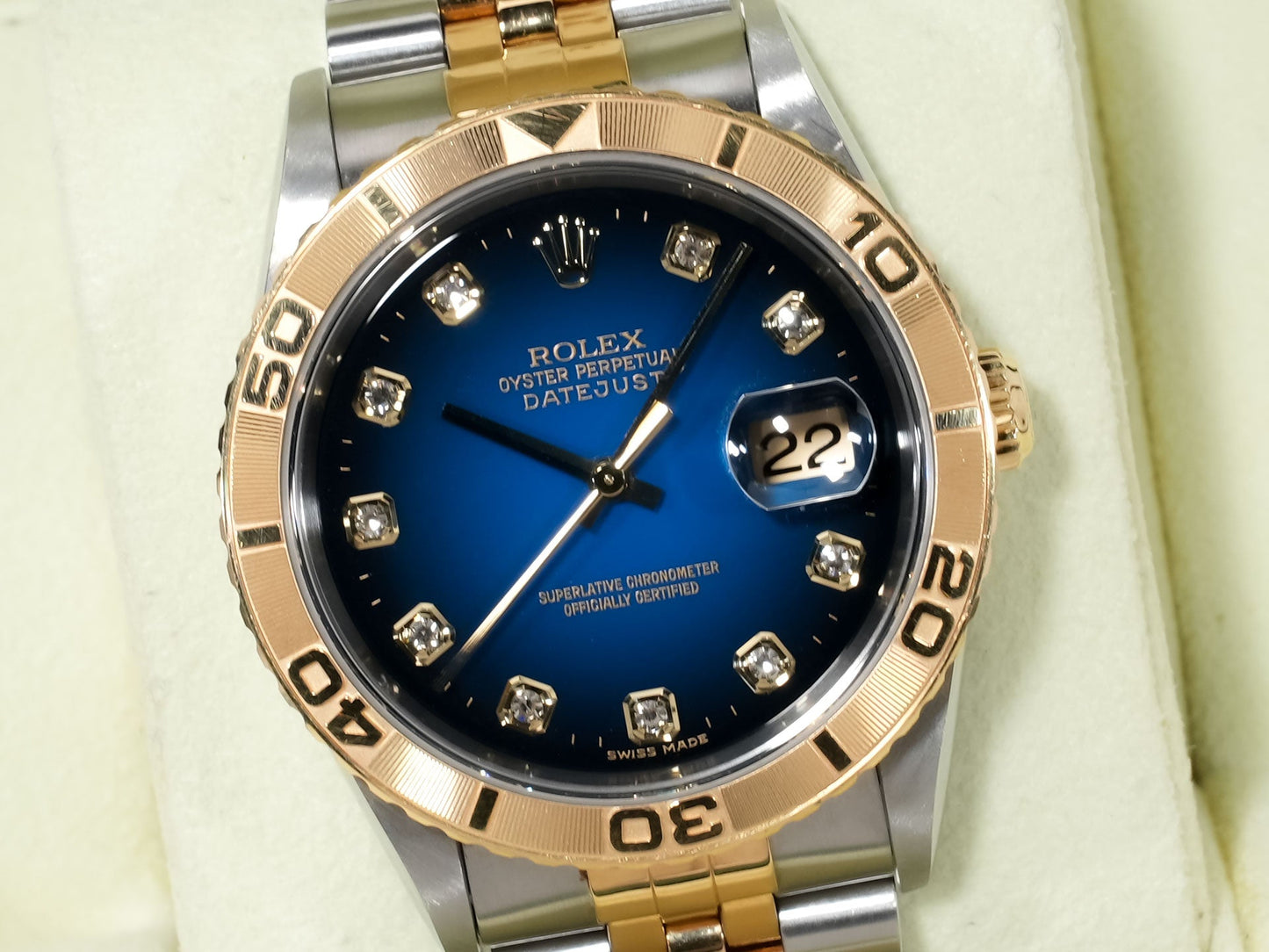 Rolex Datejust Thunderbird Ref.16263G K number