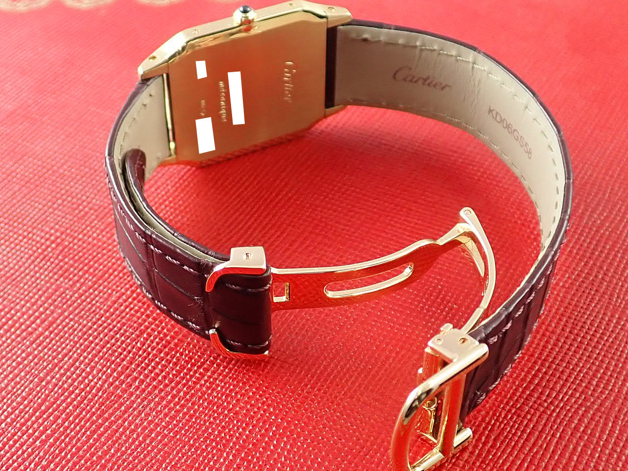 Cartier Santos Dumont Extra Slim CPCP Ref.W1527751
