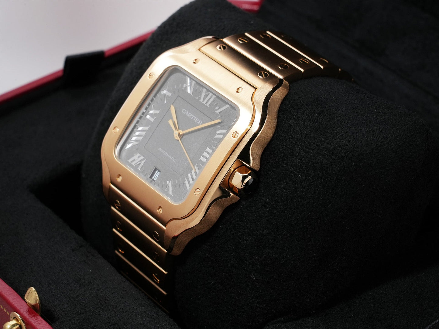 Cartier Santos de Cartier LM Japan Limited Edition Reference WGSA0101