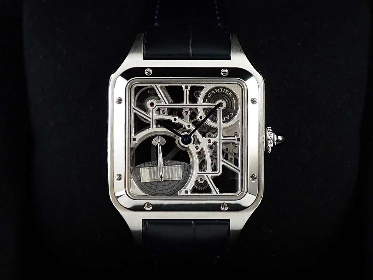 Cartier Santos-Dumont Skeleton Ref.WHSA0032