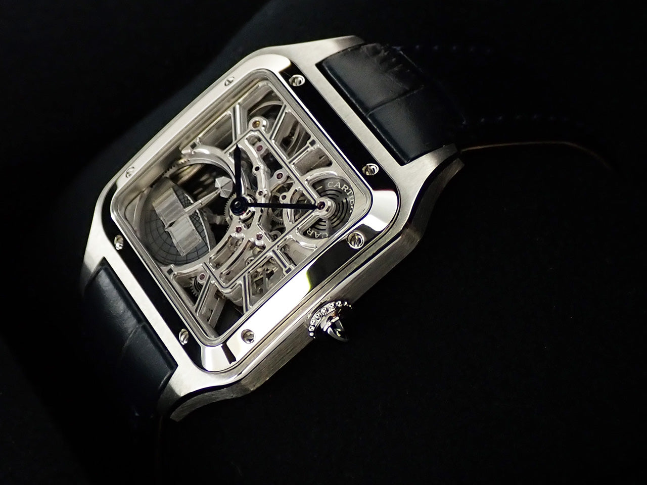 Cartier Santos-Dumont Skeleton Ref.WHSA0032