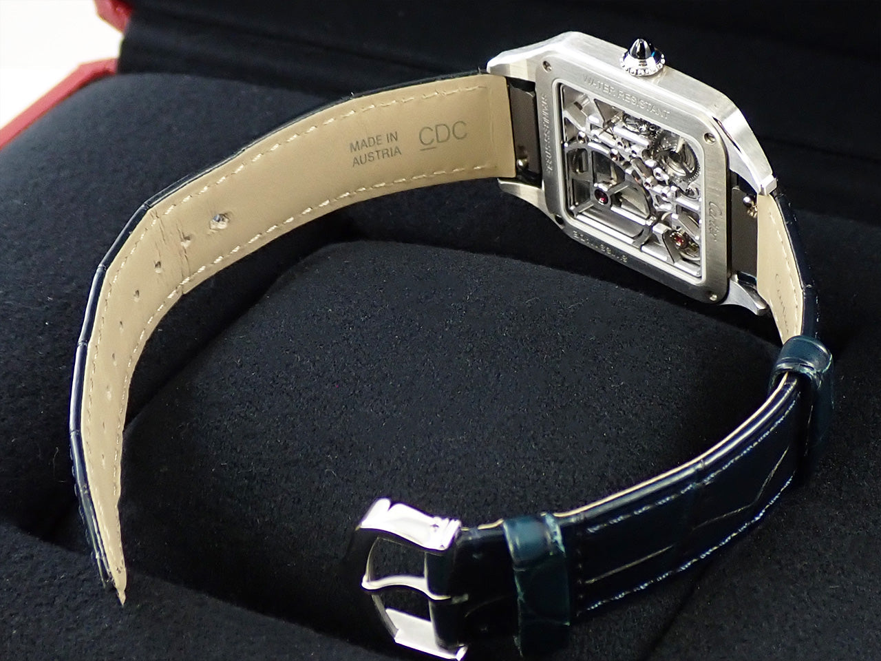 Cartier Santos-Dumont Skeleton Ref.WHSA0032