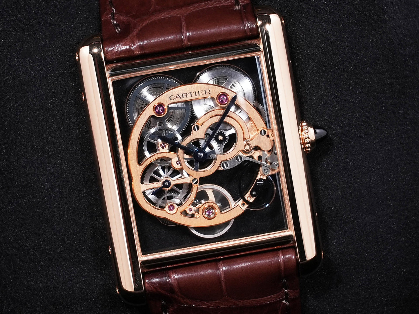 Cartier Tank Louis Cartier Skeleton Ref.CRWHTA0002