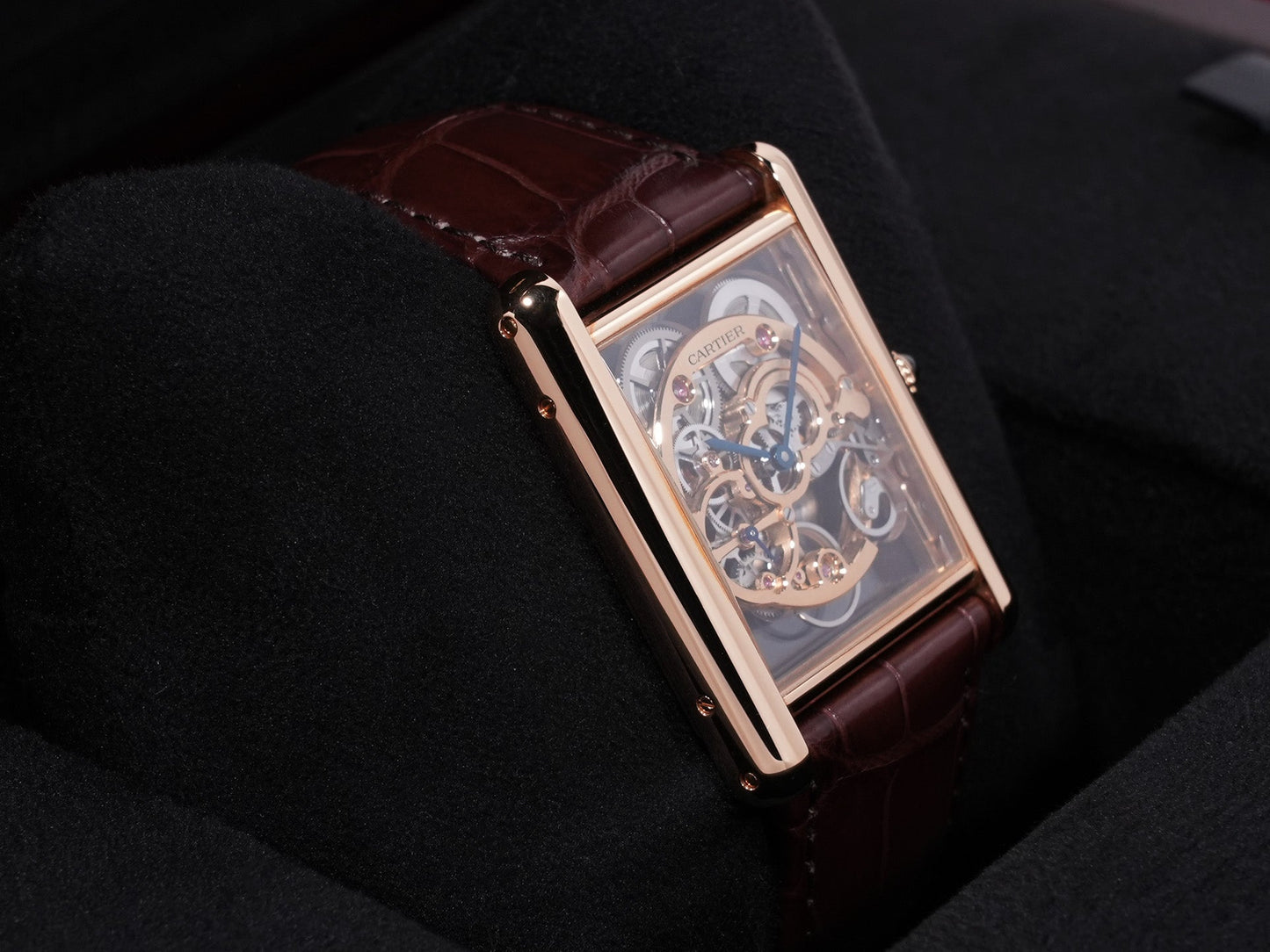 Cartier Tank Louis Cartier Skeleton Ref.CRWHTA0002