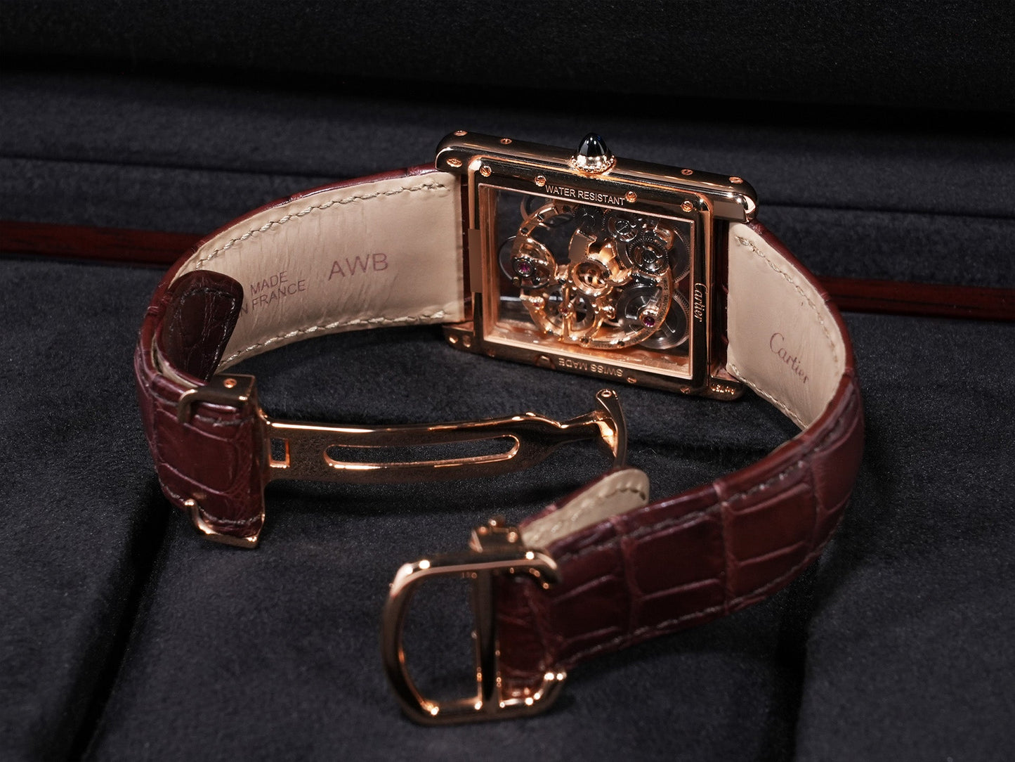 Cartier Tank Louis Cartier Skeleton Ref.CRWHTA0002