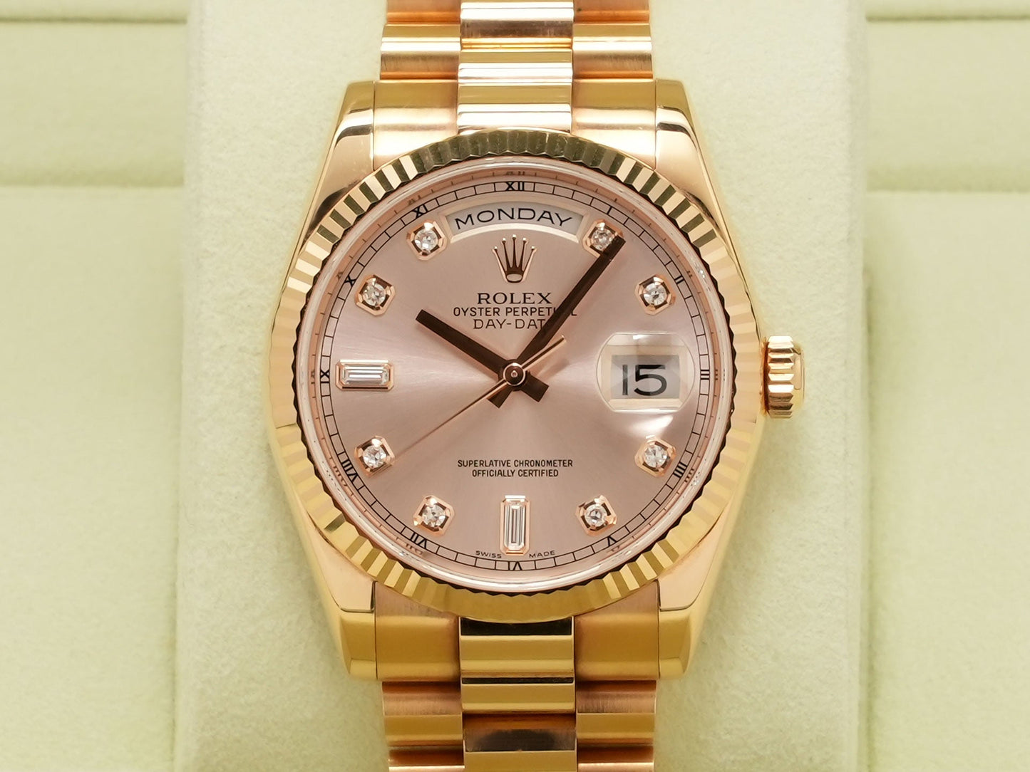 Rolex Day Date Ref.118235A D number