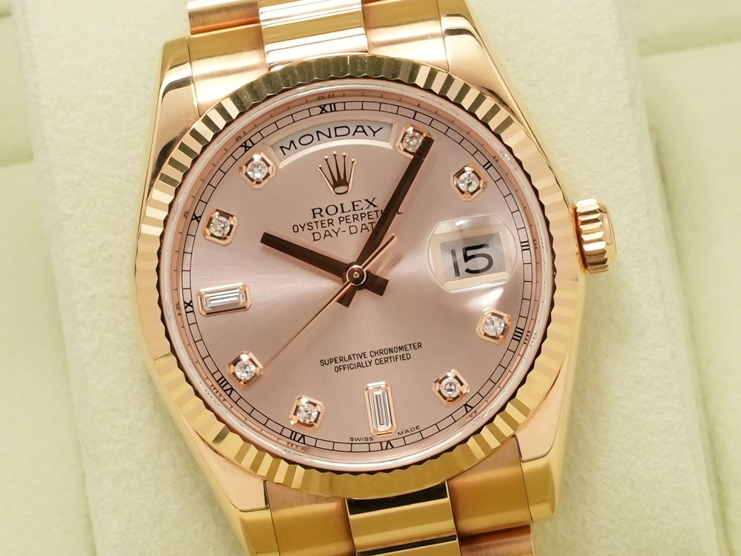 Rolex Day Date Ref.118235A D number