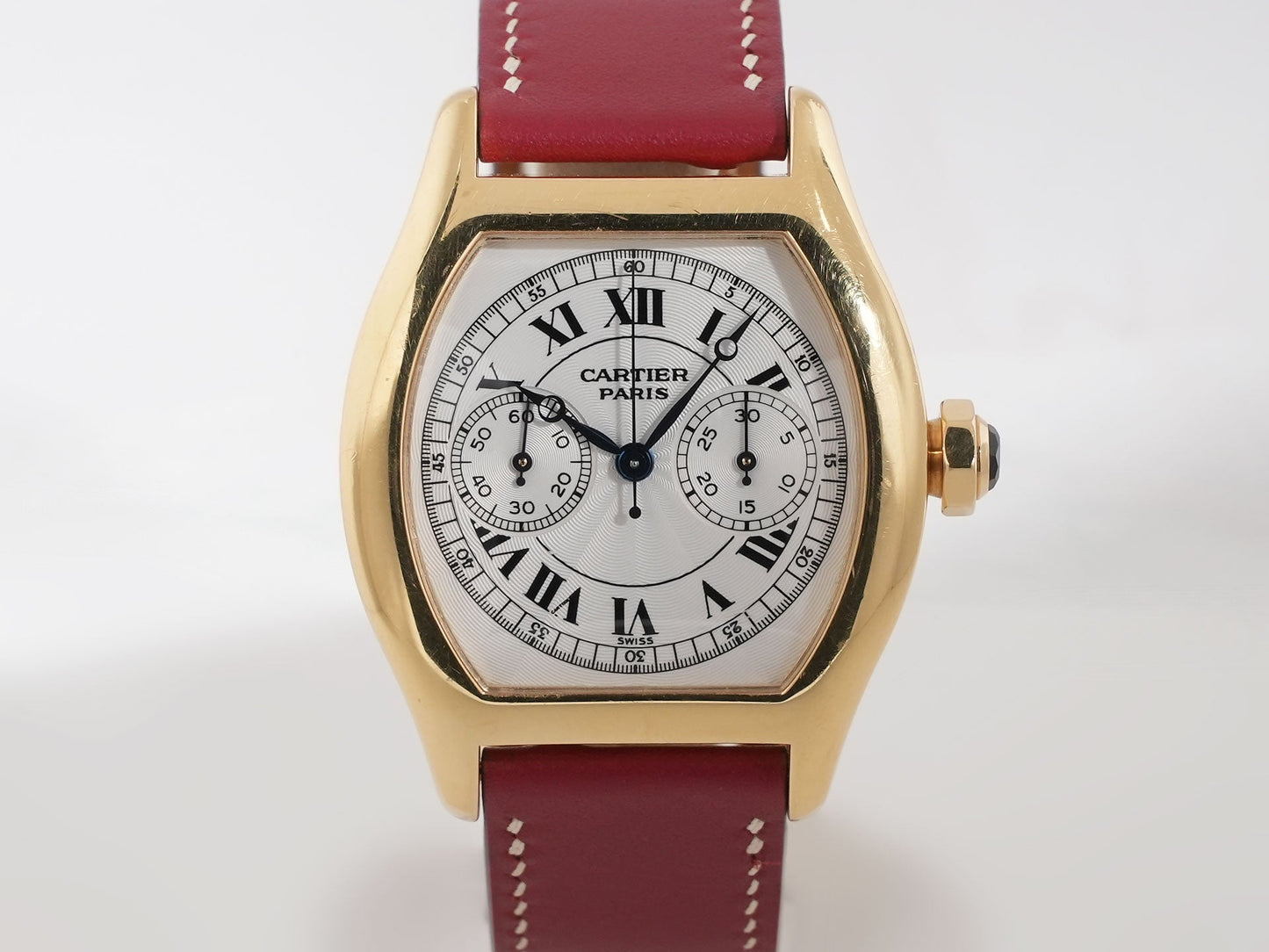 Cartier Tortue One Push Chronograph Reference 2356