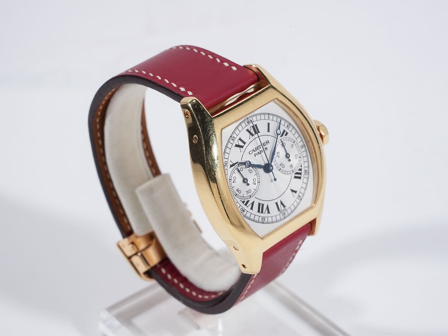 Cartier Tortue One Push Chronograph Reference 2356