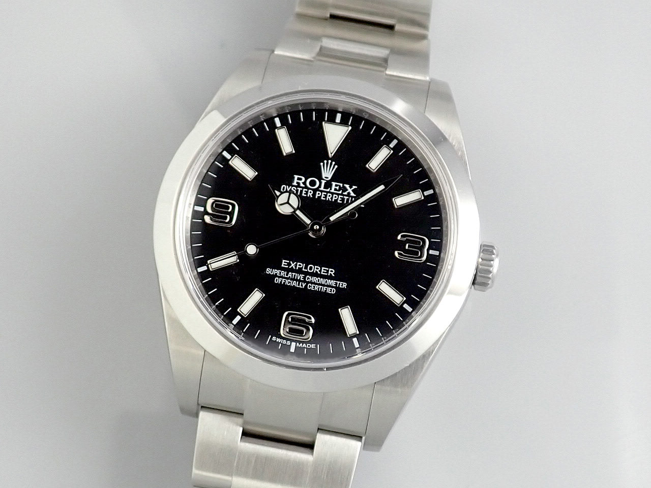 Rolex Explorer Blackout Mirror Buckle Reference 214270