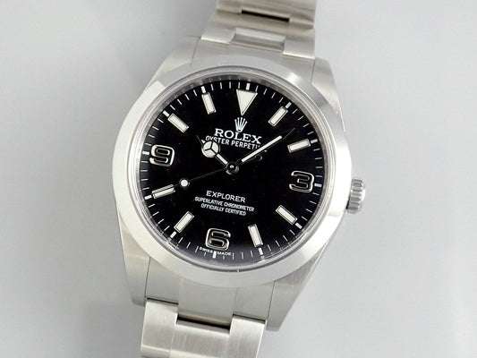 Rolex Explorer Blackout Mirror Buckle Reference 214270