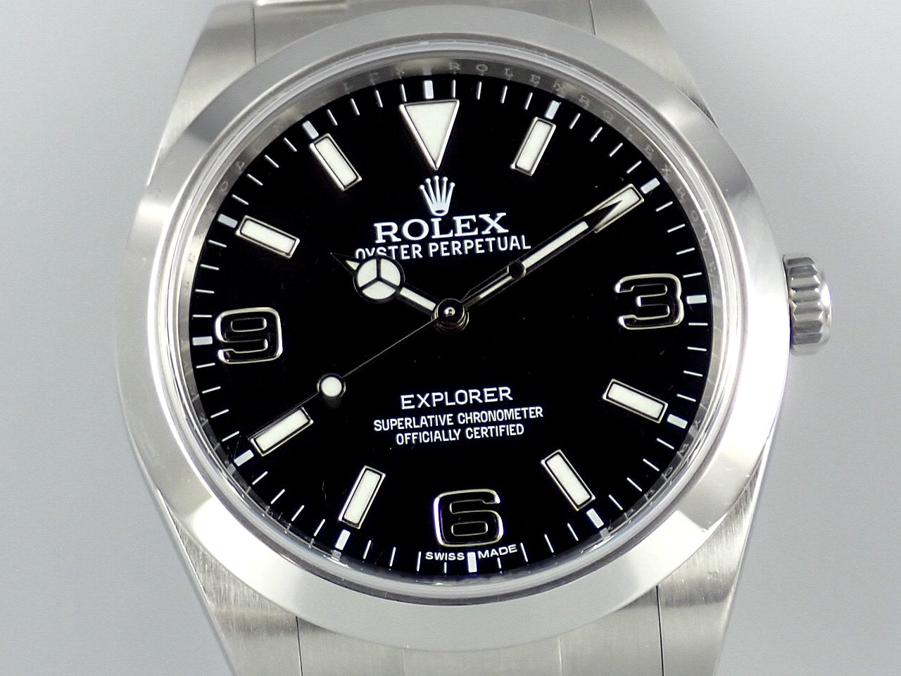 Rolex Explorer Blackout Mirror Buckle Reference 214270