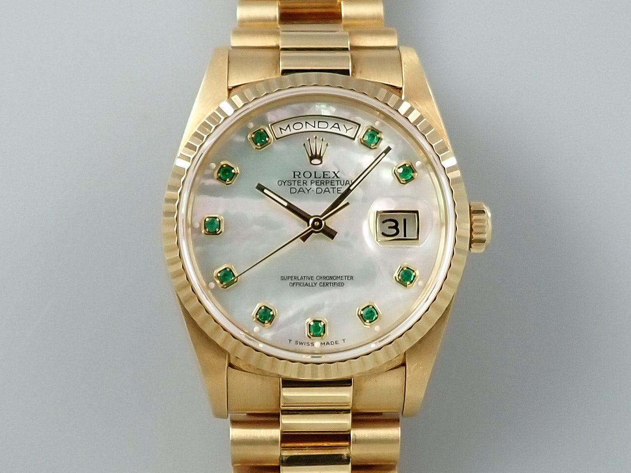 Rolex Day Date 36 Ref.18238NGE S serial