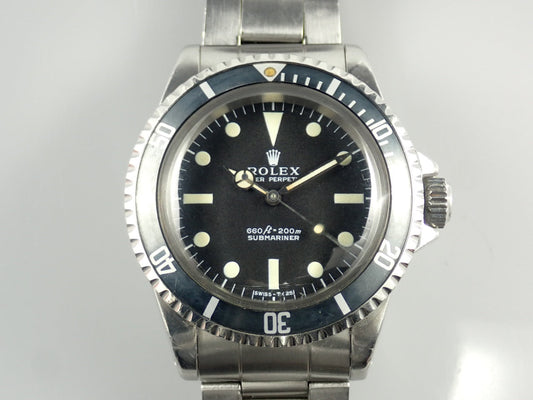 Rolex Submariner Reference 5513 No. 33