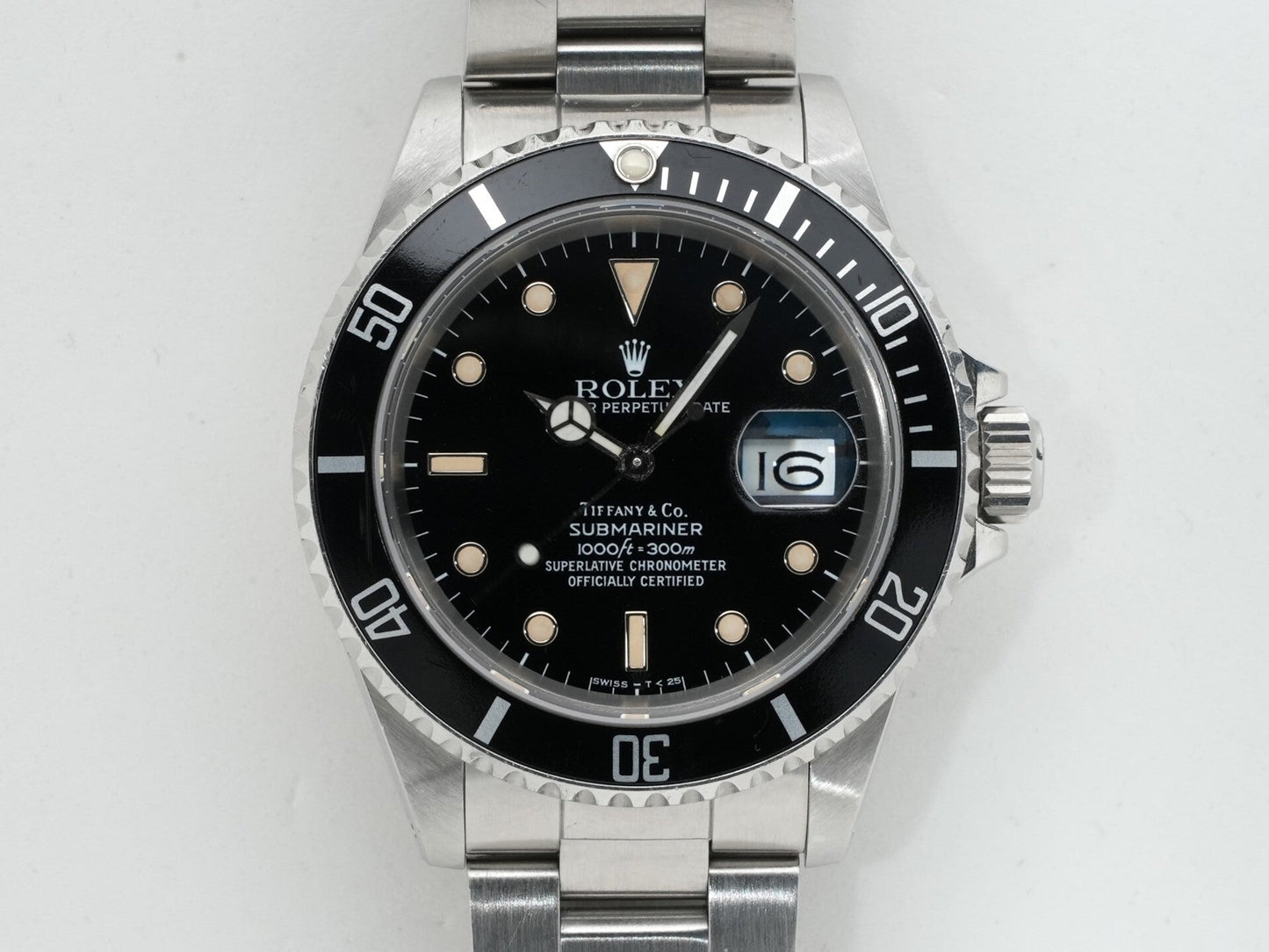 Rolex Submariner Date TIFFANY & CO. Ref.16610 L number