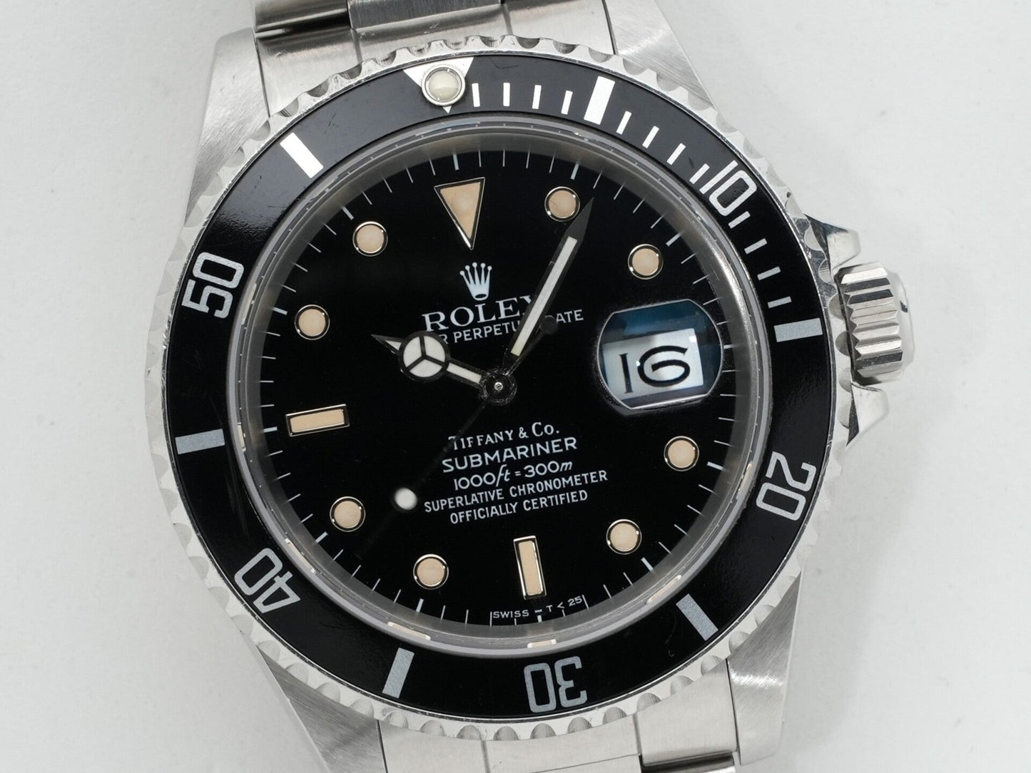 Rolex Submariner Date TIFFANY & CO. Ref.16610 L number