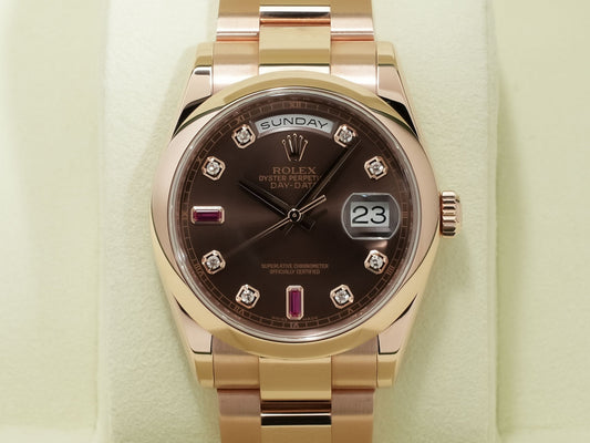 Rolex Day Date Ref.118205FA G serial
