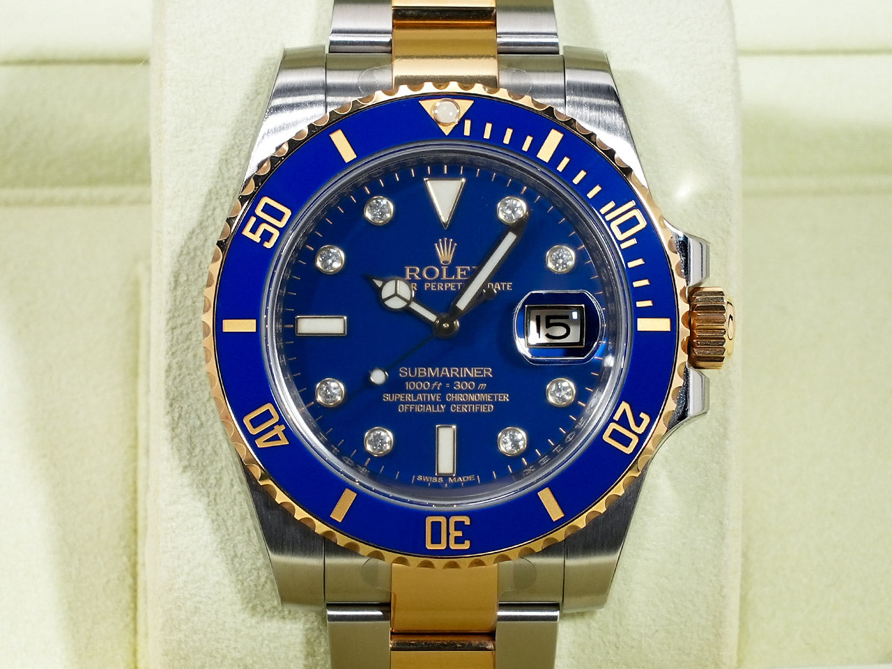 Rolex Submariner Date Ref.116613GLB V number