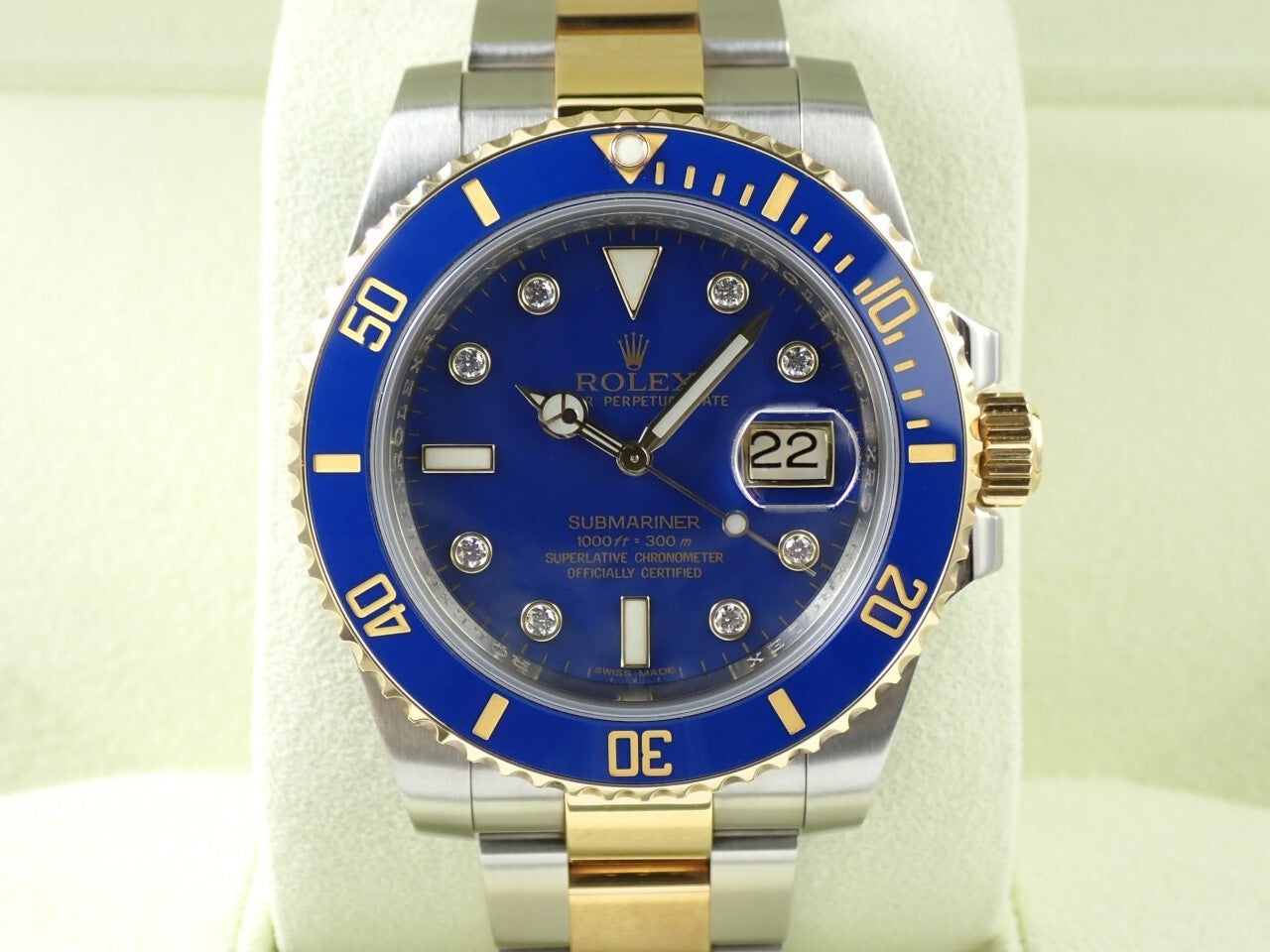 Rolex Submariner Date Ref.116613GLB V number