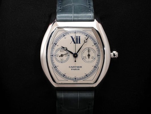 Cartier Tortue One Push Chronograph Reference 2396
