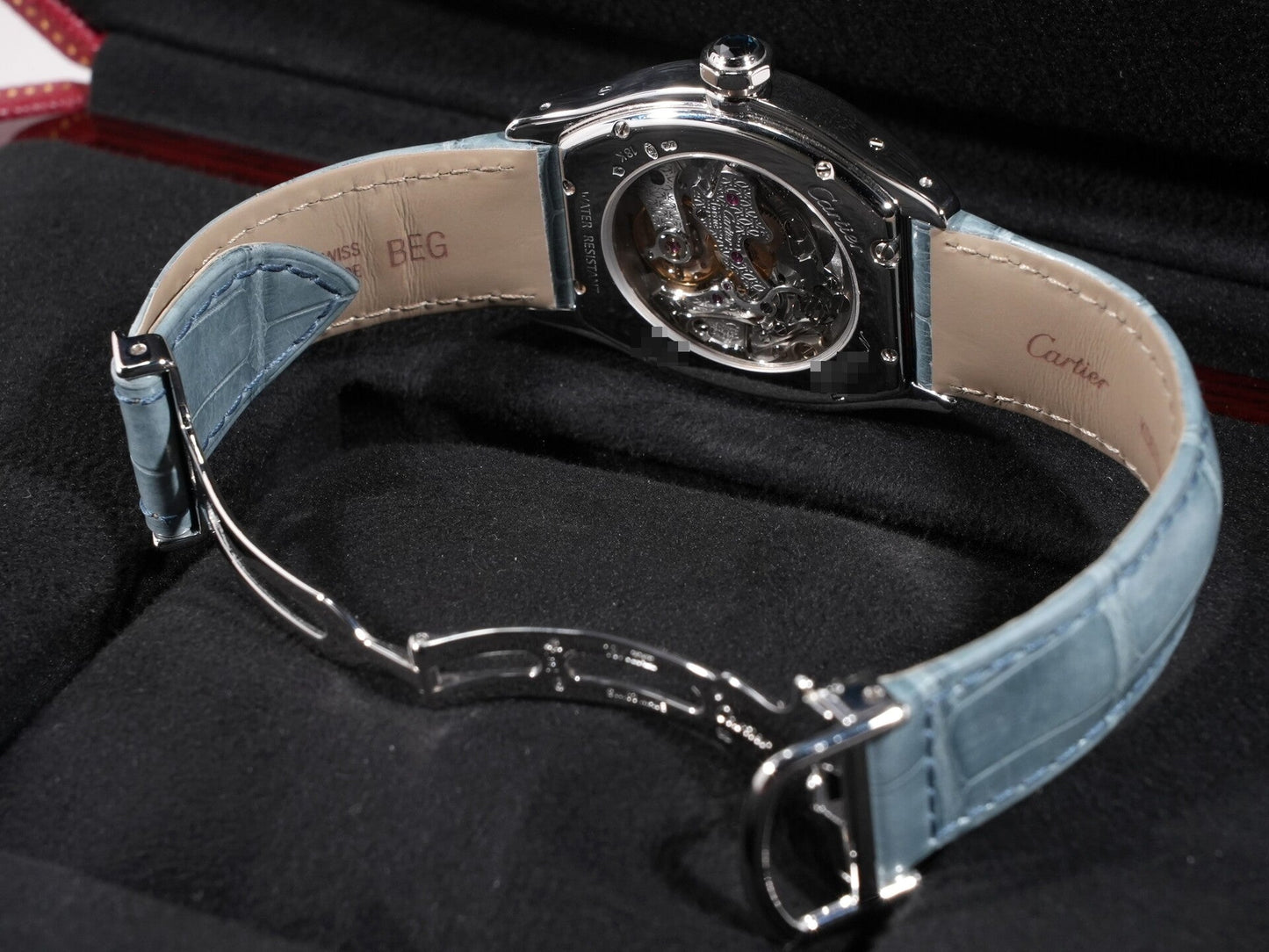 Cartier Tortue One Push Chronograph Reference 2396