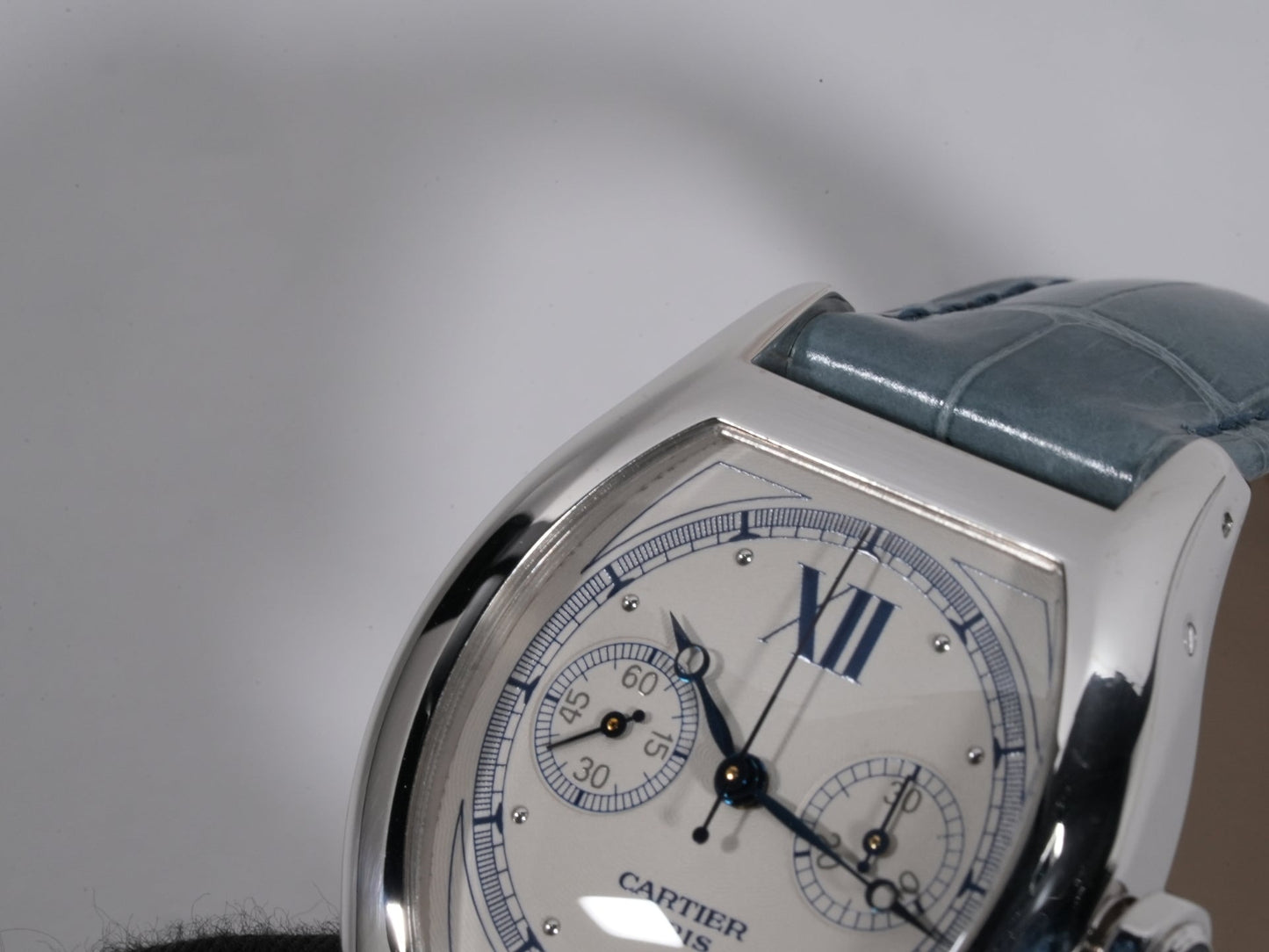 Cartier Tortue One Push Chronograph Reference 2396