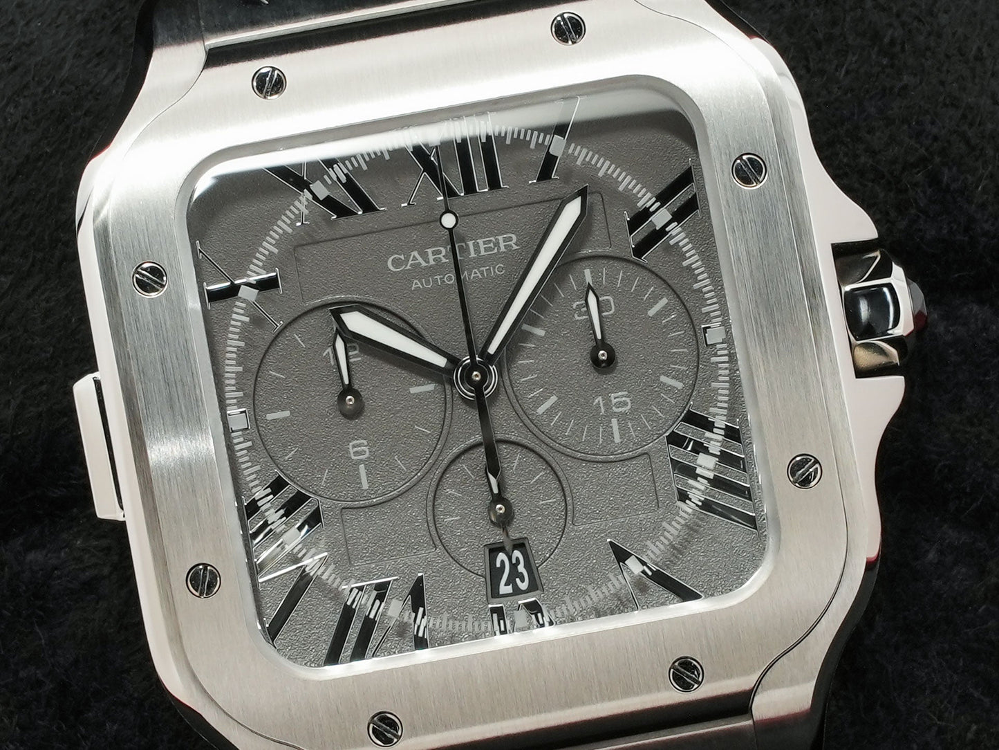Cartier Santos de Cartier Chronograph Ref.WSSA0078