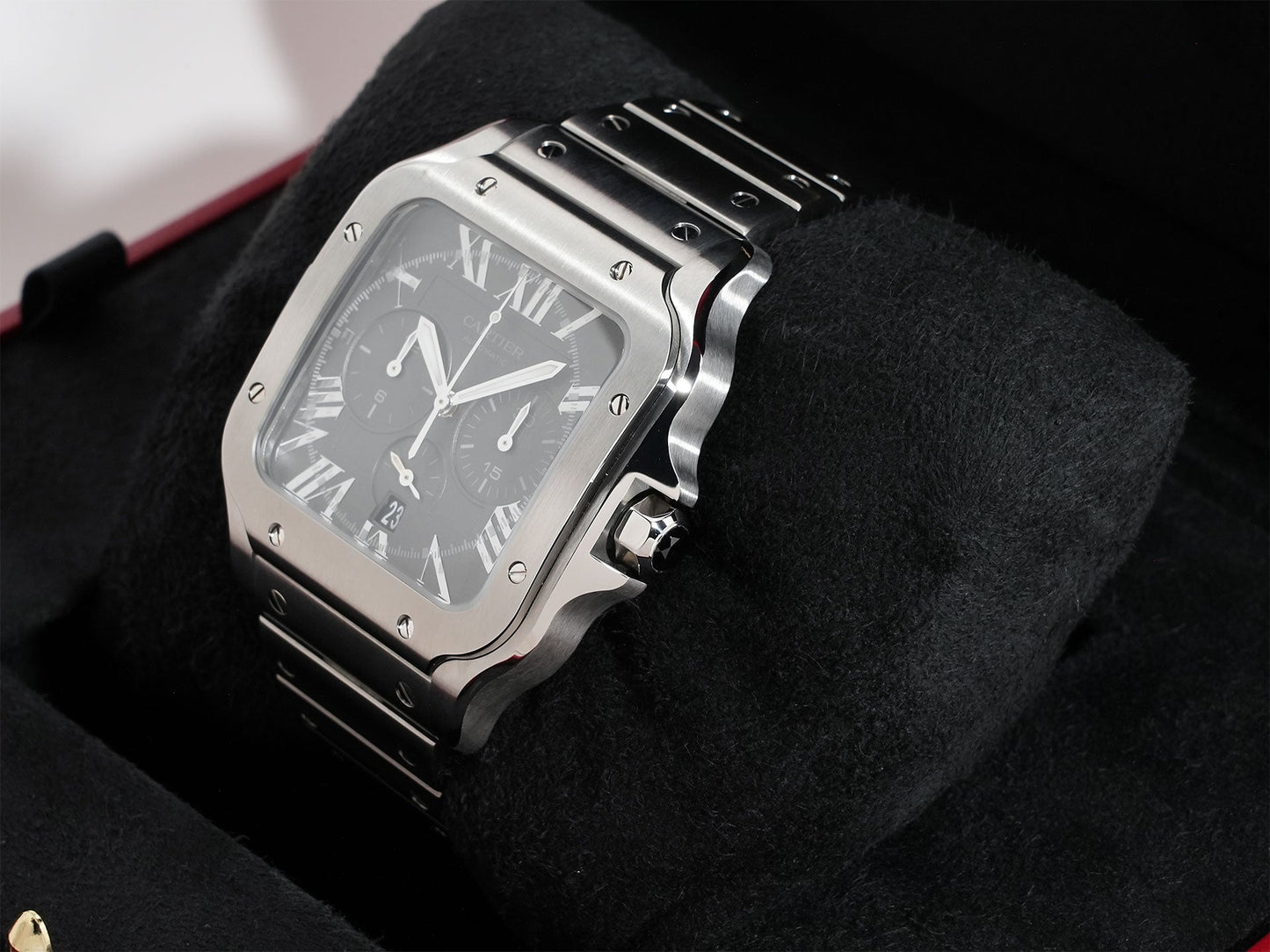 Cartier Santos de Cartier Chronograph Ref.WSSA0078