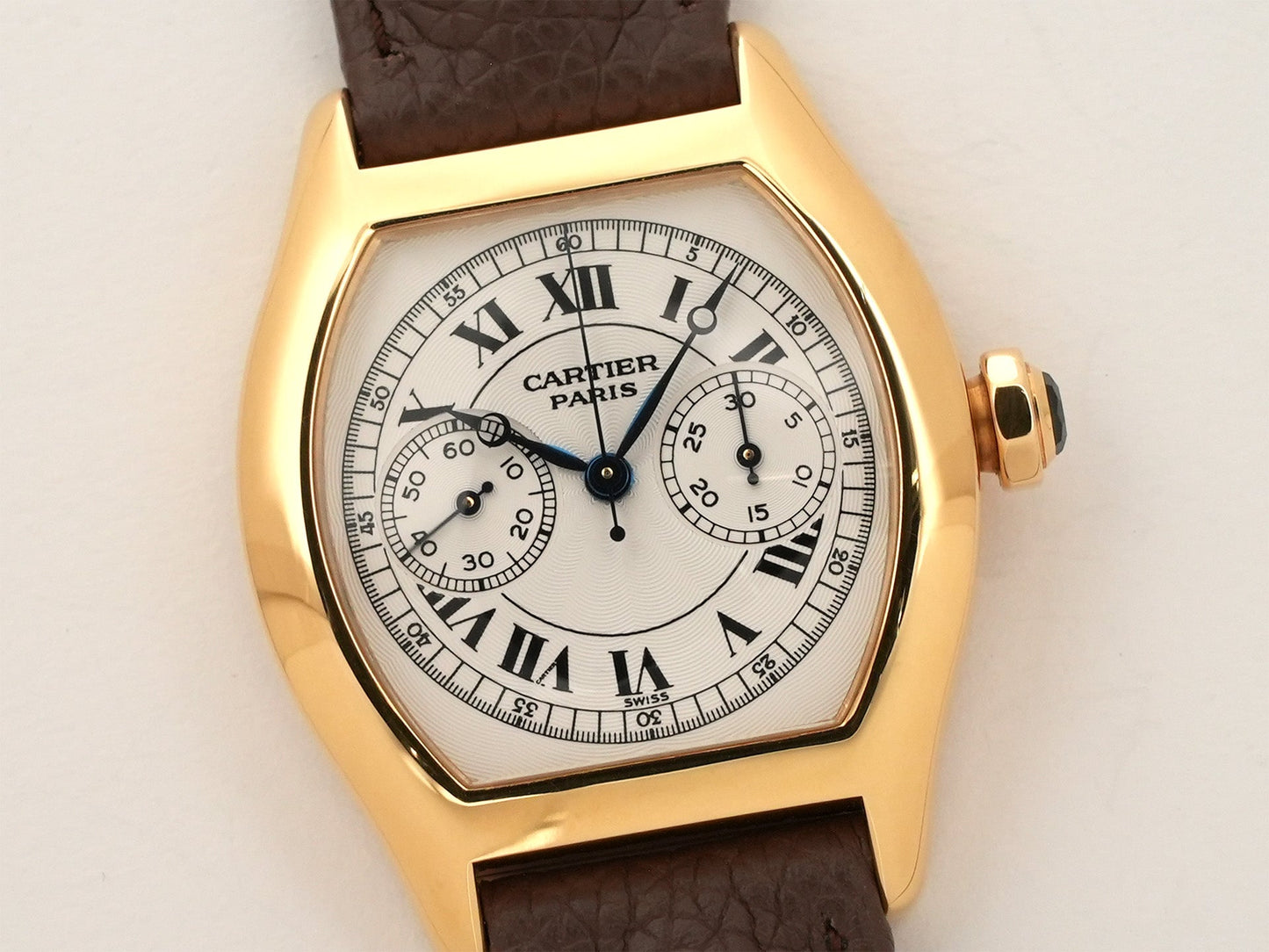 Cartier Tortue One Push Chronograph Ref.W1525751