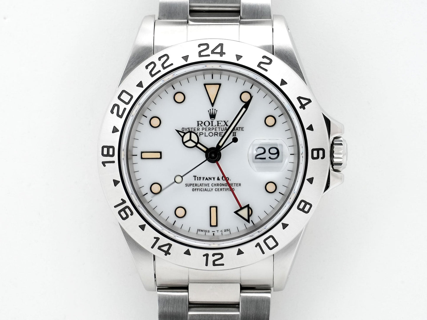 Rolex Explorer II TIFFANY & CO. Ref.16570 L number