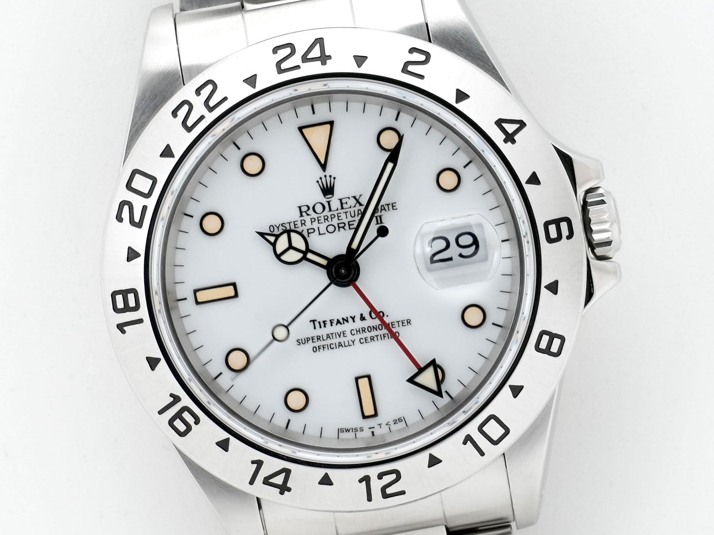 Rolex Explorer II TIFFANY & CO. Ref.16570 L number