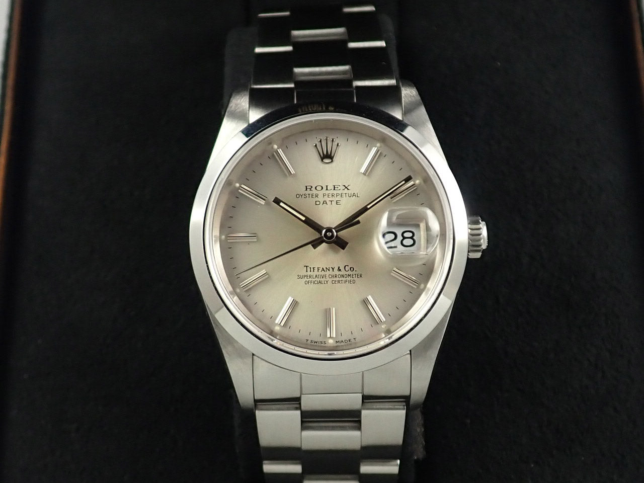 Rolex Oyster Perpetual Date TIFFANY & CO. Ref.15200 N