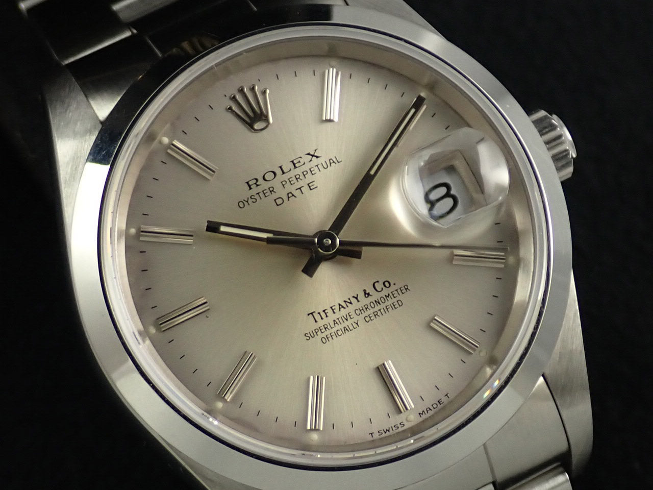 Rolex Oyster Perpetual Date TIFFANY & CO. Ref.15200 N