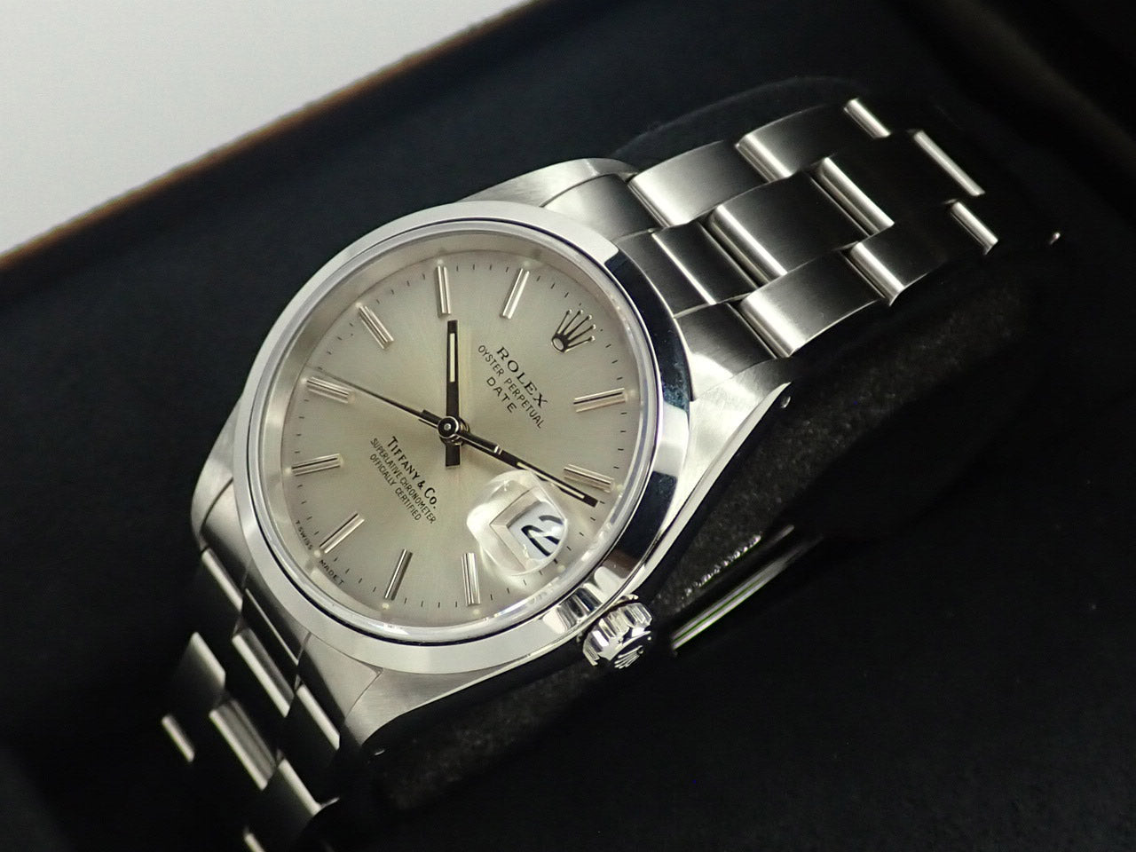 Rolex Oyster Perpetual Date TIFFANY & CO. Ref.15200 N