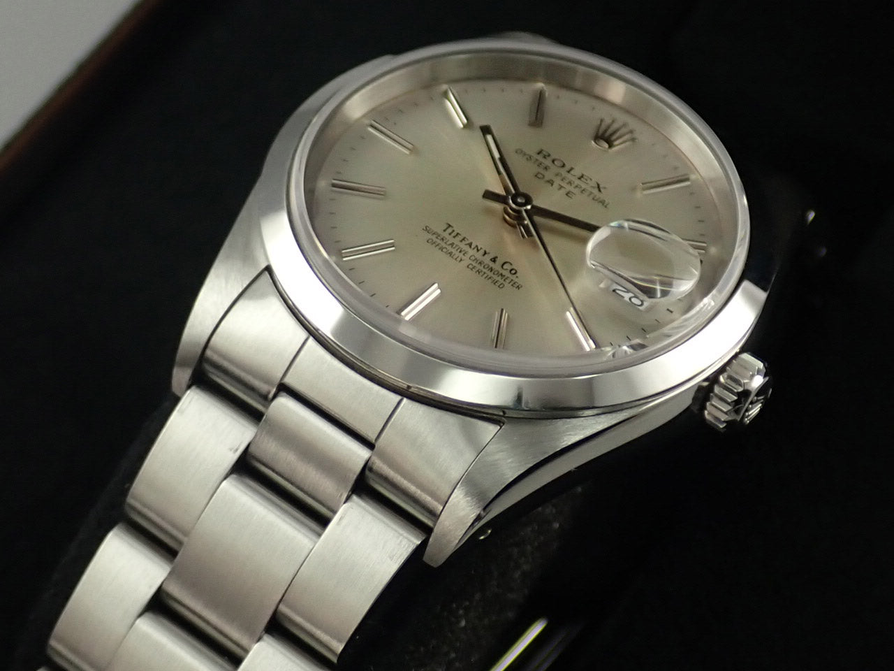 Rolex Oyster Perpetual Date TIFFANY & CO. Ref.15200 N