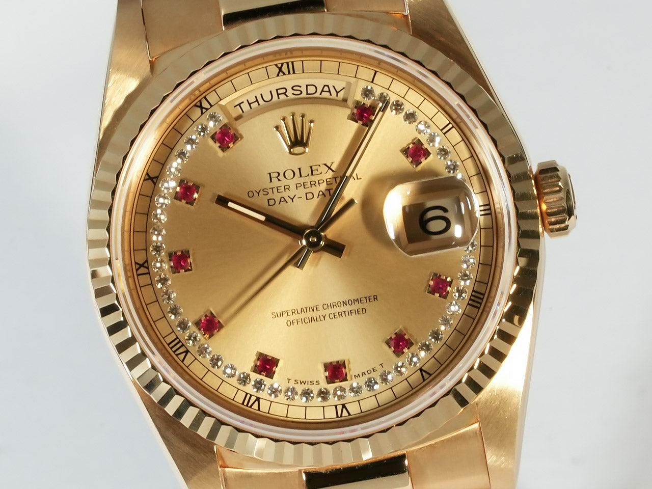 Rolex Day Date 36 Ref.18238G W number